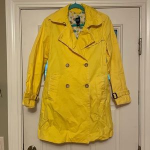 Vintage gap yellow rain coat
